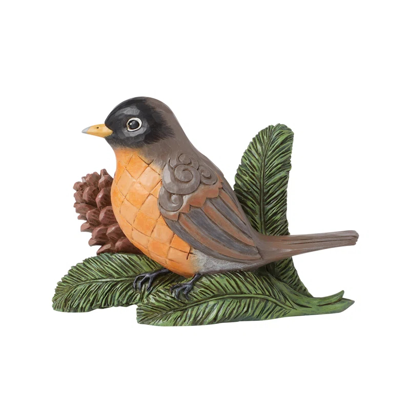 Jim Shore Jim Shore Heartwood Creek Robin Bird Figurine 4in H