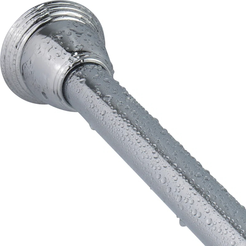 Splash Home 2'' Straight Tension Shower Curtain Rod
