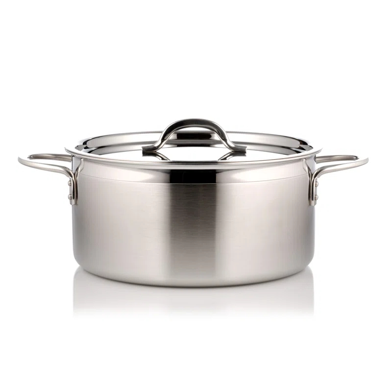 Bon Chef Bon Chef Classic Country French Non-Stick Stainless Steel Stock Pot