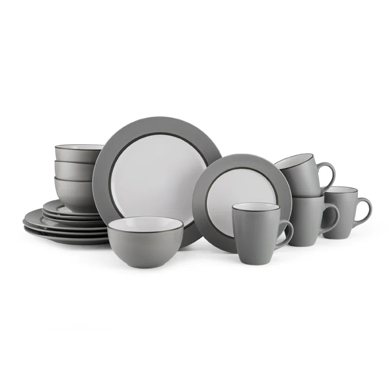 Pfaltzgraff Pfaltzgraff Grayson 16-Piece Stoneware Dinnerware Set, Service for 4