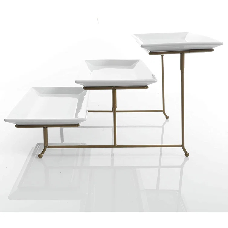 Gibson Metal 3 Specialty Serving (Set of 2)