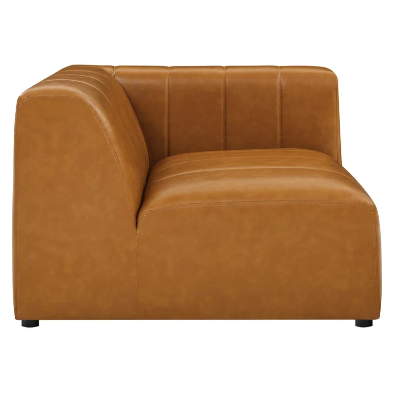 Modway Bartlett Vegan Leather Vegan Leather 4-Piece Sectional Sofa by Modway