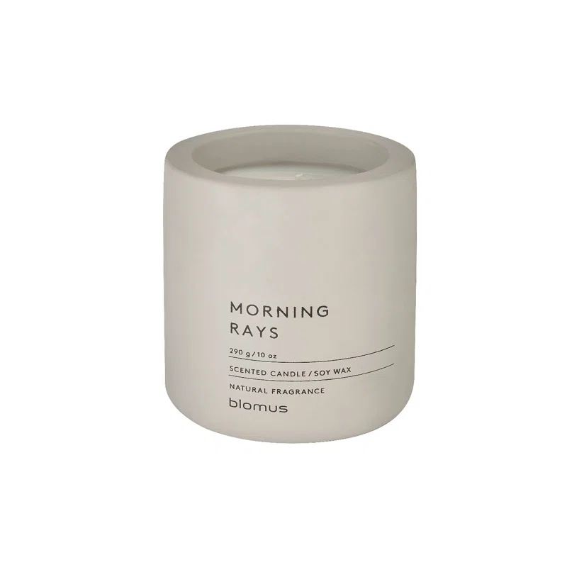 Blomus Fraga Scented Jar Candle with Stone Holder