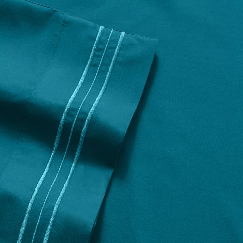Sweet Home Collection 18-24" Extra Deep Pocket Ultra Soft Microfiber Solid Sheet Set