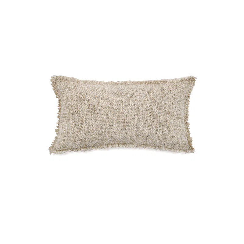 Pom Pom At Home Brentwood Frayed Reversible Throw Pillow