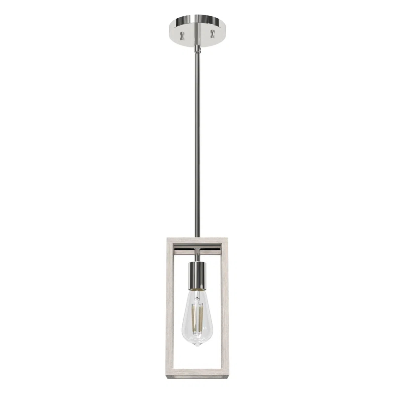 Hunter Fan Squire Manor 1 - Light Rectangle Mini Pendant