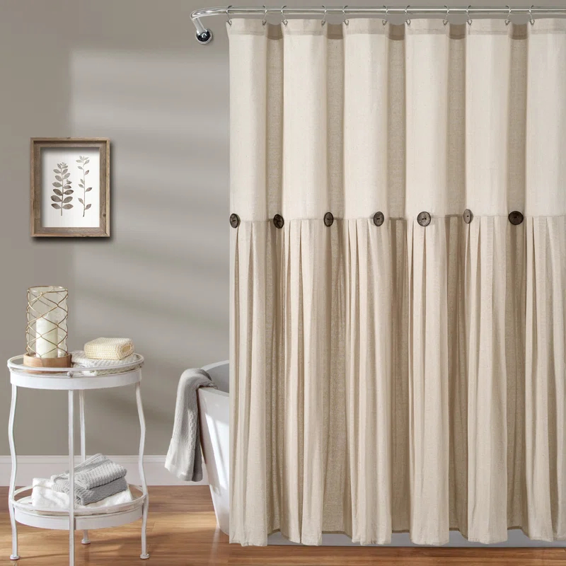 Lush Decor Beckham Shower Curtain