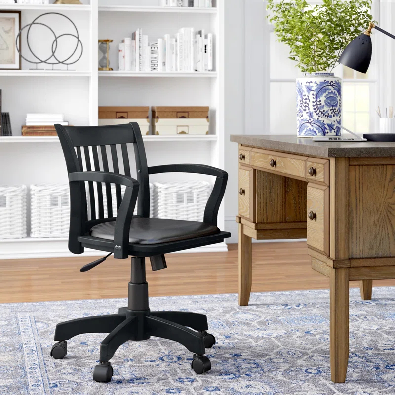 Office Star Products Genevieve Vinyl Bankers Chair