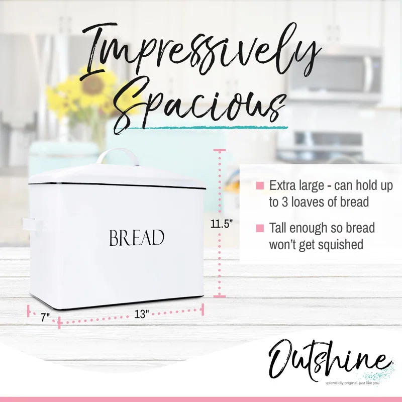 Outshine Co Outshine Extra Large Bread Box