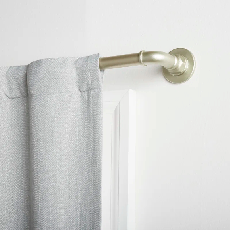 Amalgamated Textiles Exclusive Home Hyde Wrap Around Curtain Rod, Adjustable