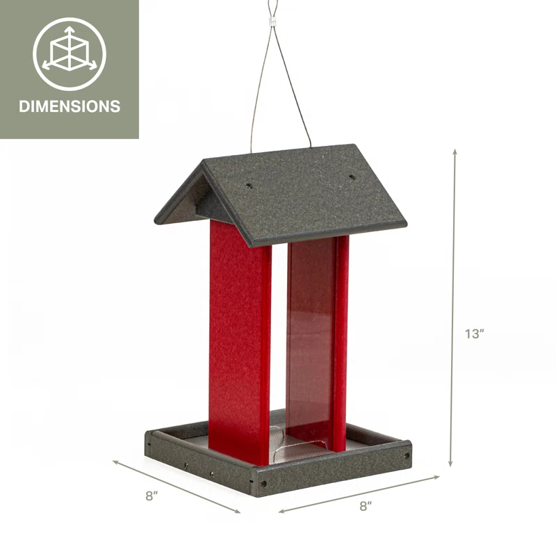 Outdoor Leisure Products Hanging Hopper Bird Feeder