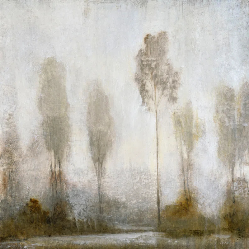 Marmont Hill "Misty Marsh II" Print on Wrapped Canvas