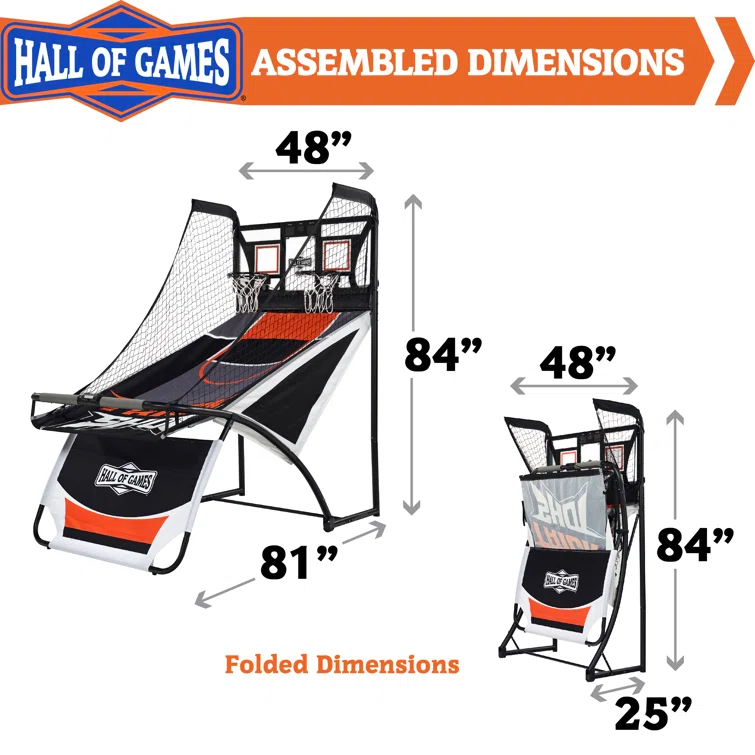 Hall of Games Basketball Arcade Game