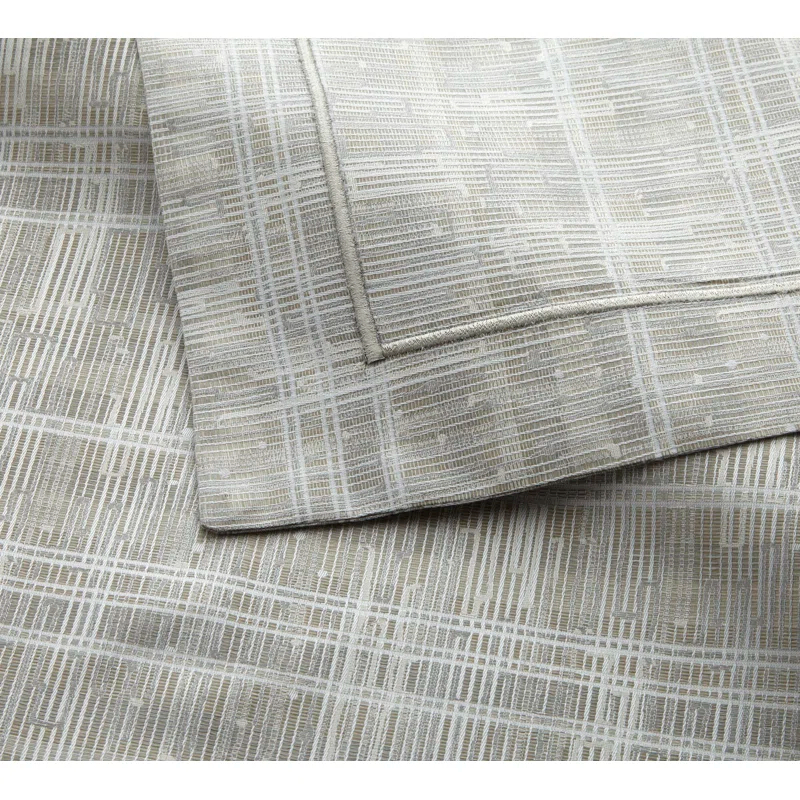 King Linen Jacquard Cotton Patterned Duvet Cover