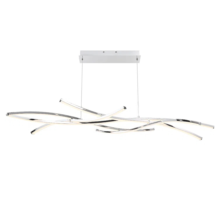 dweLED Divergence 9 - Light Dimmable LED Geometric Chandelier