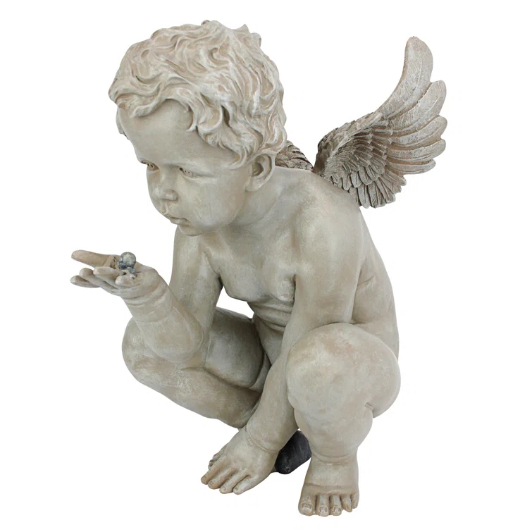 Design Toscano Life's Mysteries Cherub Statue