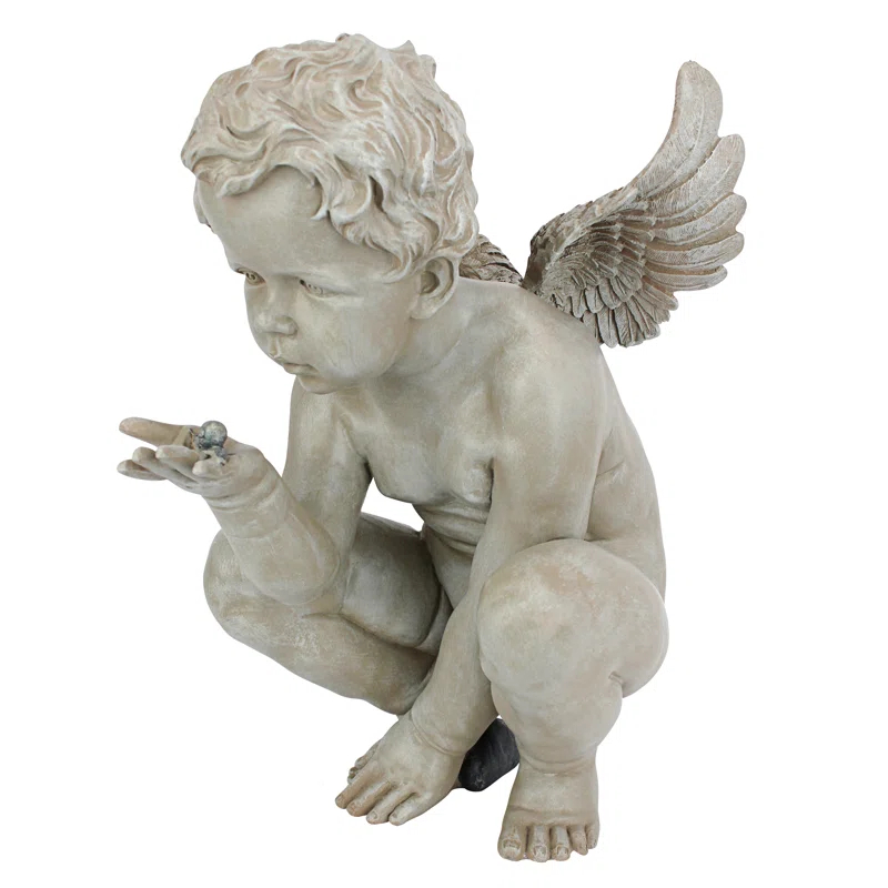 Design Toscano Life's Mysteries Cherub Statue