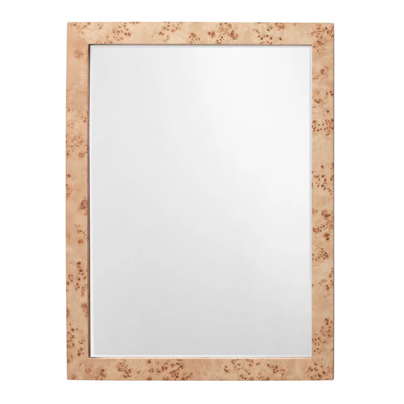 LOOMLAN Wood Flat Wall Mirror