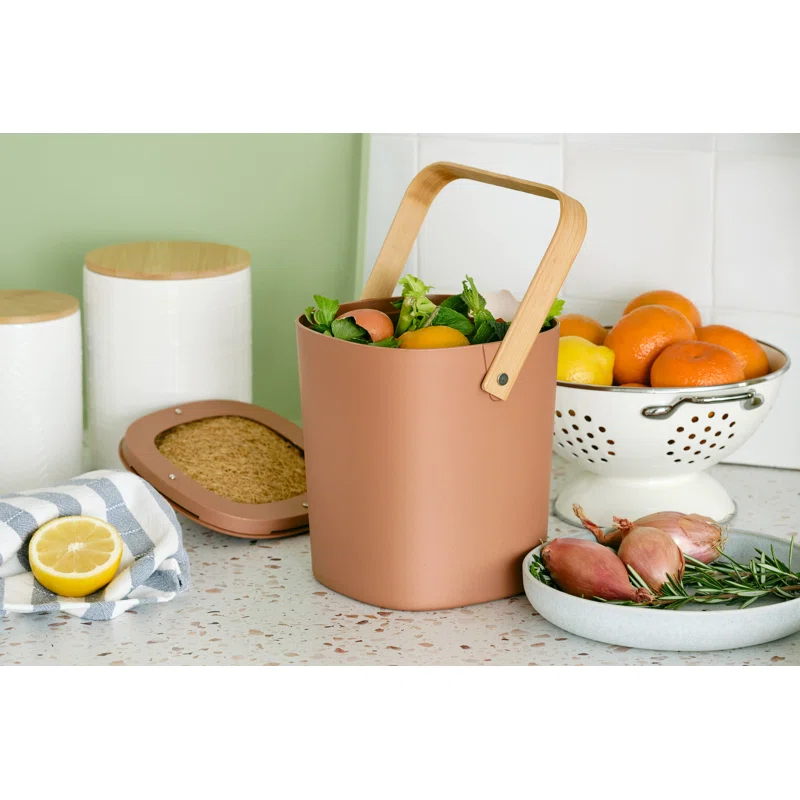 Bamboozle Astrik Compost Bin | Graphite | Wayfair