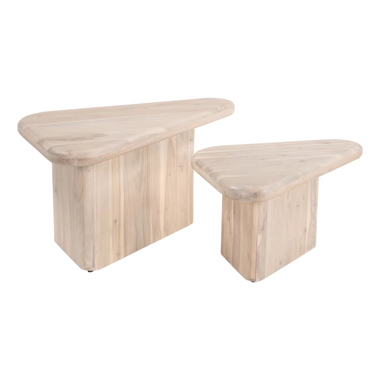 Direct Marketplace Navidic Coffee Table Set (2-Piece) Natural