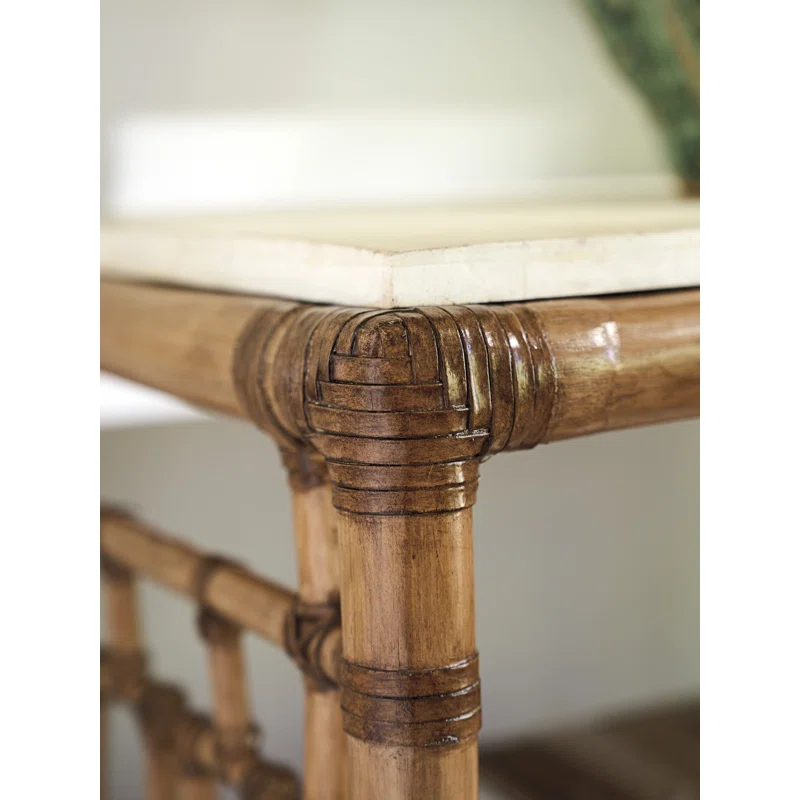 Tommy Bahama Home Sailfish 54'' Stone Top Console Table