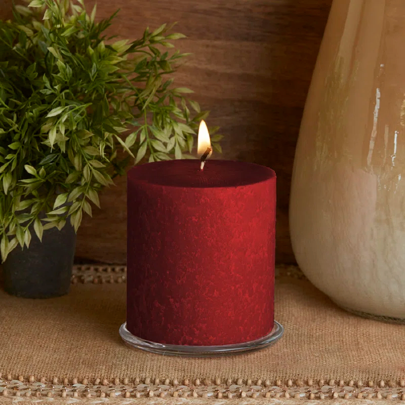 Root Candles Timberline Unscented Pillar Candle