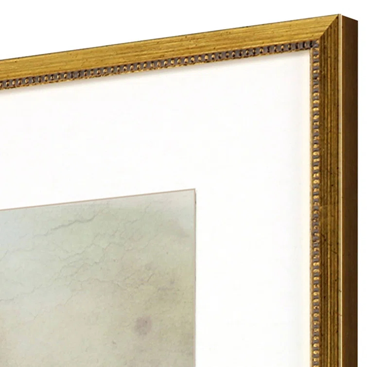 Equestrian III 27" Wide Antique Gold Framed Wall Art Set