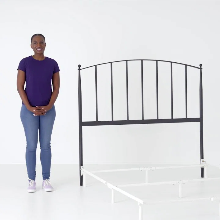 Laurel Foundry Modern Farmhouse® Howells Metal Slat Headboard