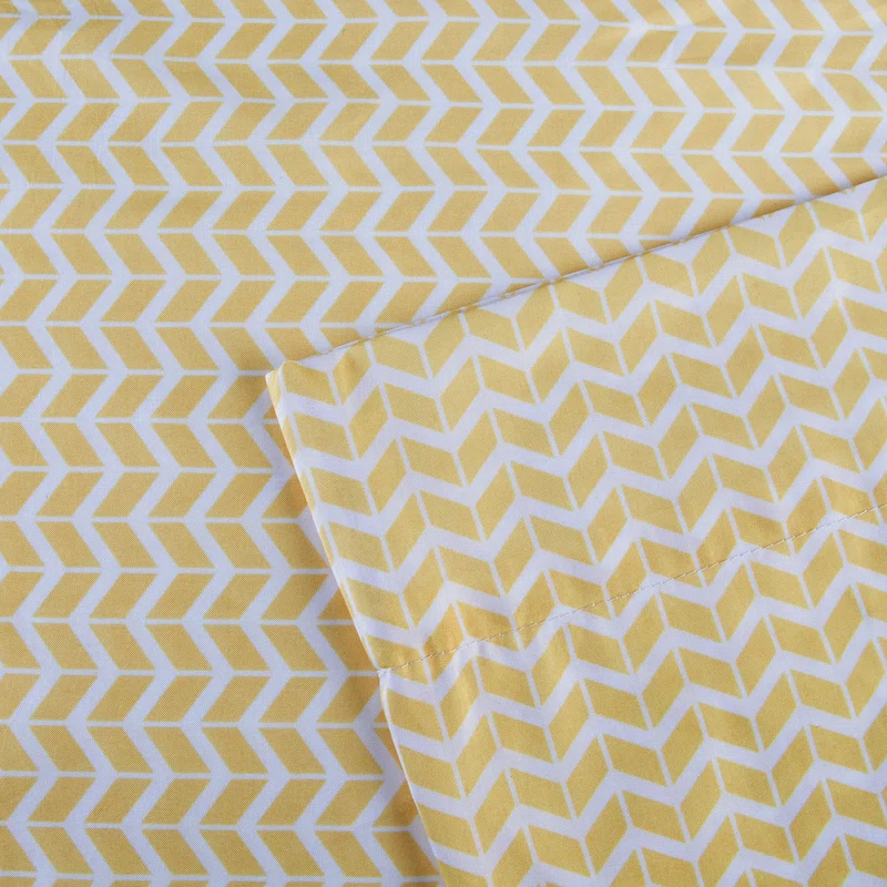 510 Design Chevron Chevron Microfiber Sheet Set
