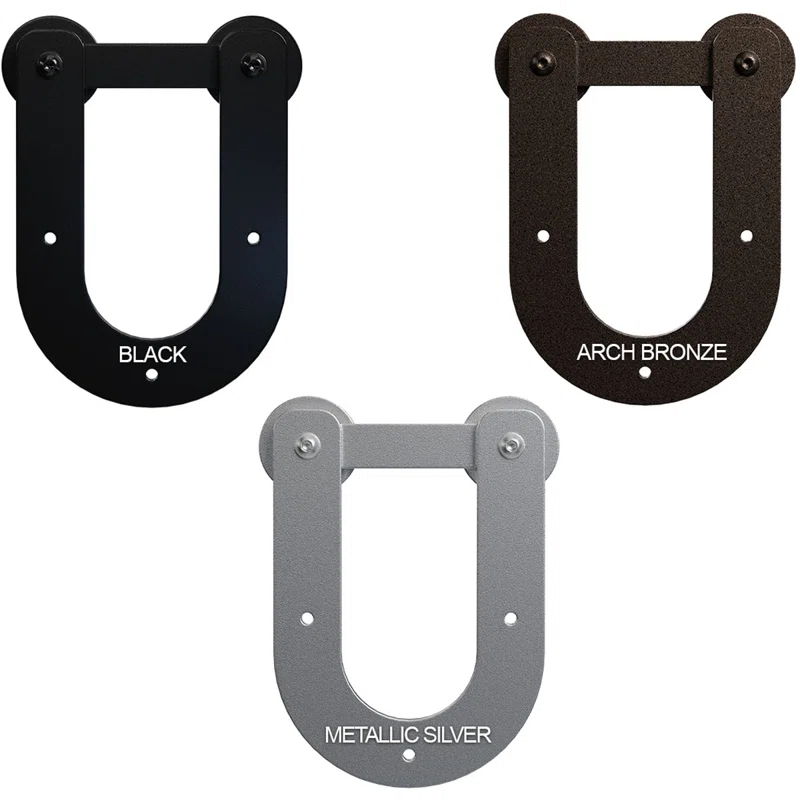 Goldberg Brothers Inc. Economy Horseshoe Standard Single Barn Door Hardware Kit