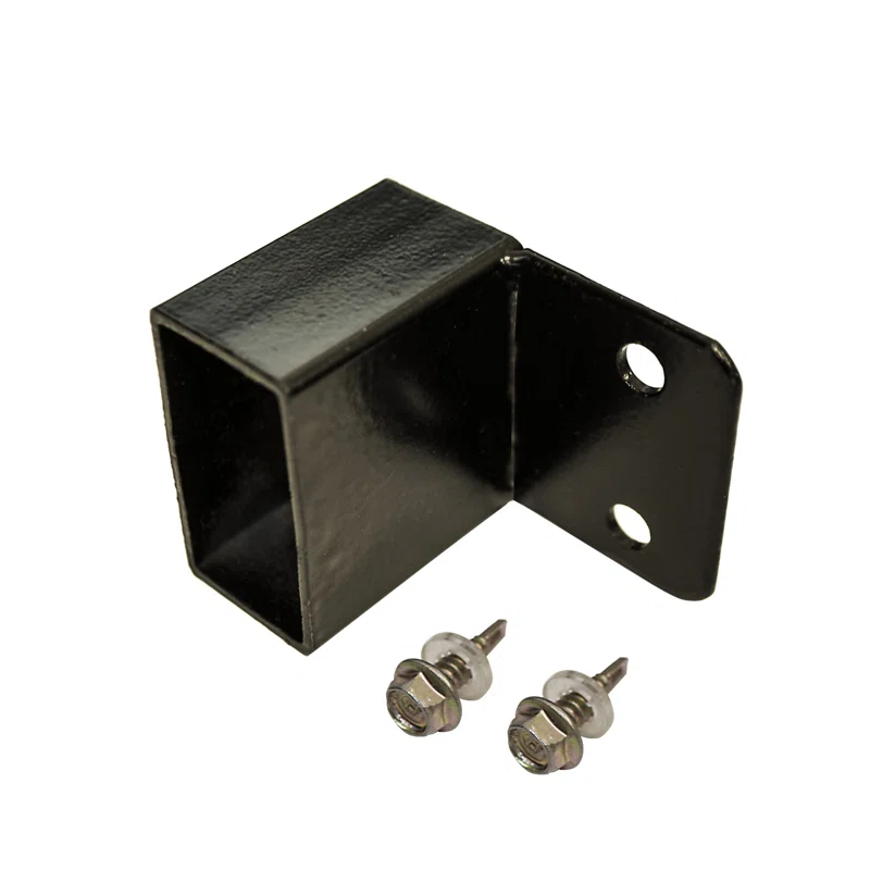 ALEKO ALEKO Black Metal Bracket for Posts (Set of 4)