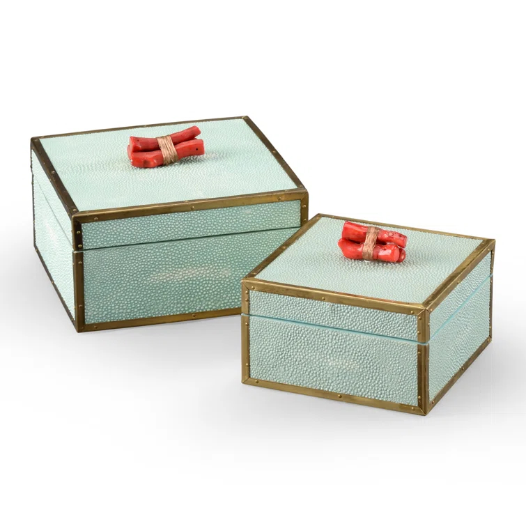 Wildwood Wildwood Coastal Decorative Bin