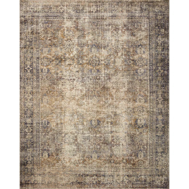 Amber Lewis x Loloi Amber Lewis x Loloi Morgan Sunset / Ink Area Rug feat. CloudPile