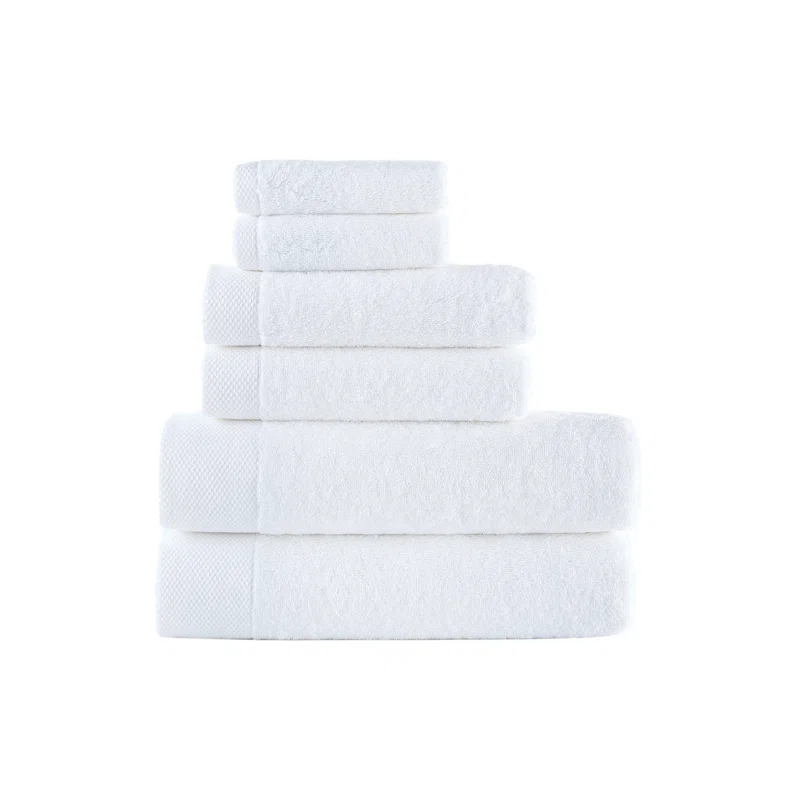 Brooks Brothers Brooks Brothers Solid Signature 6 Pcs Towel Set (Set of 6)