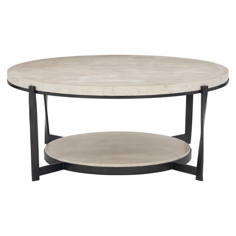 Bernhardt Berkshire Stone Top Coffee Table