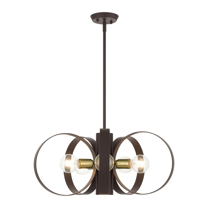 Babara 6 - Light Dimmable Geometric Chandelier