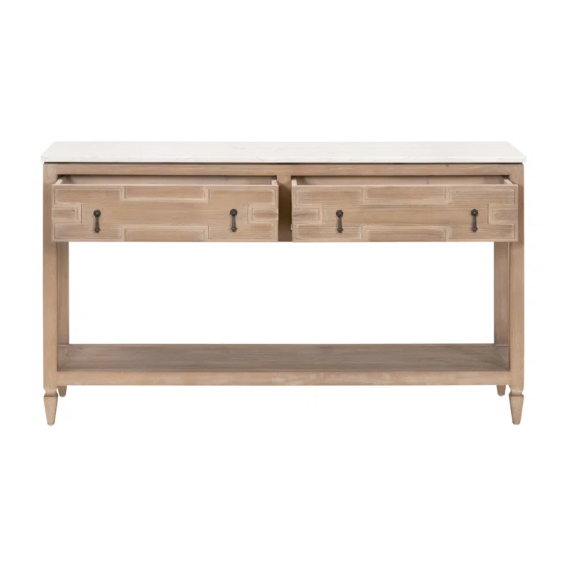 Rosalind Wheeler Avigdor Emerie 2-Drawer Entry Console