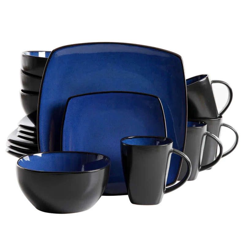Gibson Ivy Bronx  Stoneware Dinnerware - Service for 4