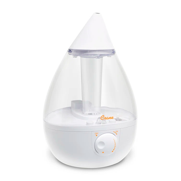 Crane USA Drop Cool-Mist Humidifier, 1 Gal.
