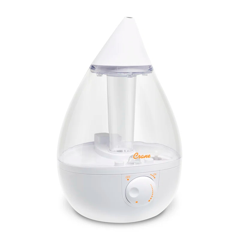 Crane USA Drop Cool-Mist Humidifier, 1 Gal.