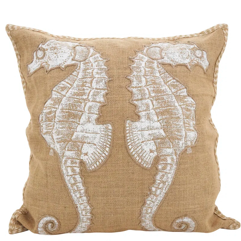 Saro Neptunian Collection Throw Pillow