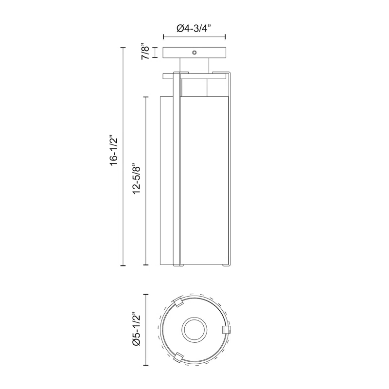 Alora Mood Belmont Glass Flush Mount