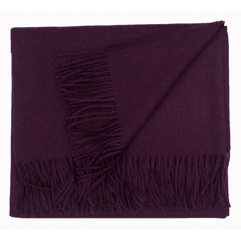 Alpaca Blankets Corporation Hand Woven Throw Blanket