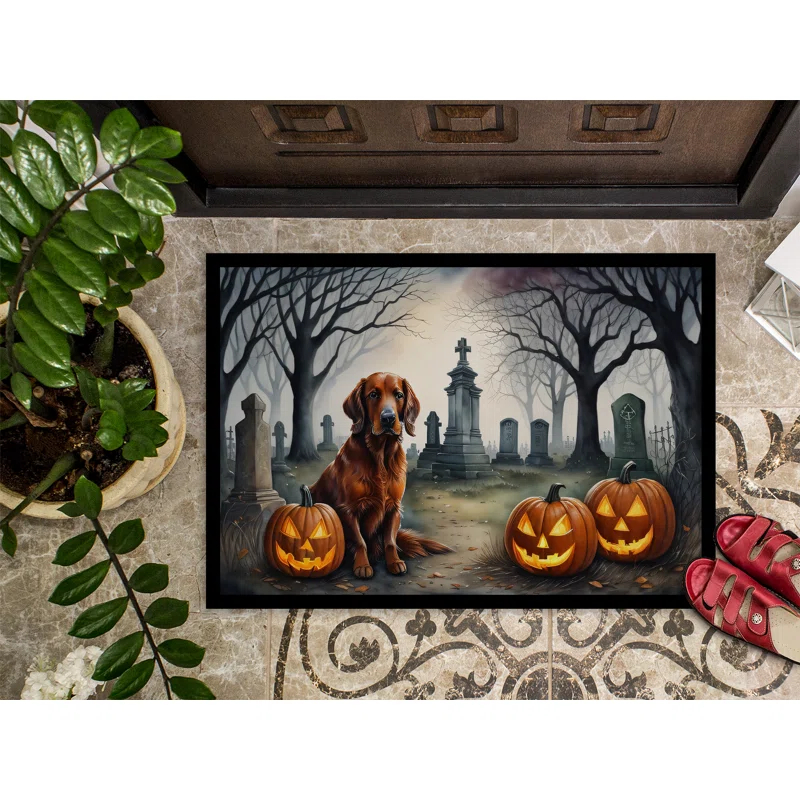 Nofer Non-Slip Halloween Outdoor Doormat