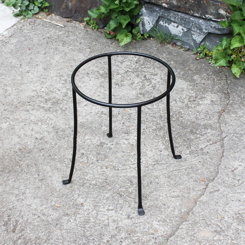 Winston Porter Drumnasole Iron Pedestal Birdbath