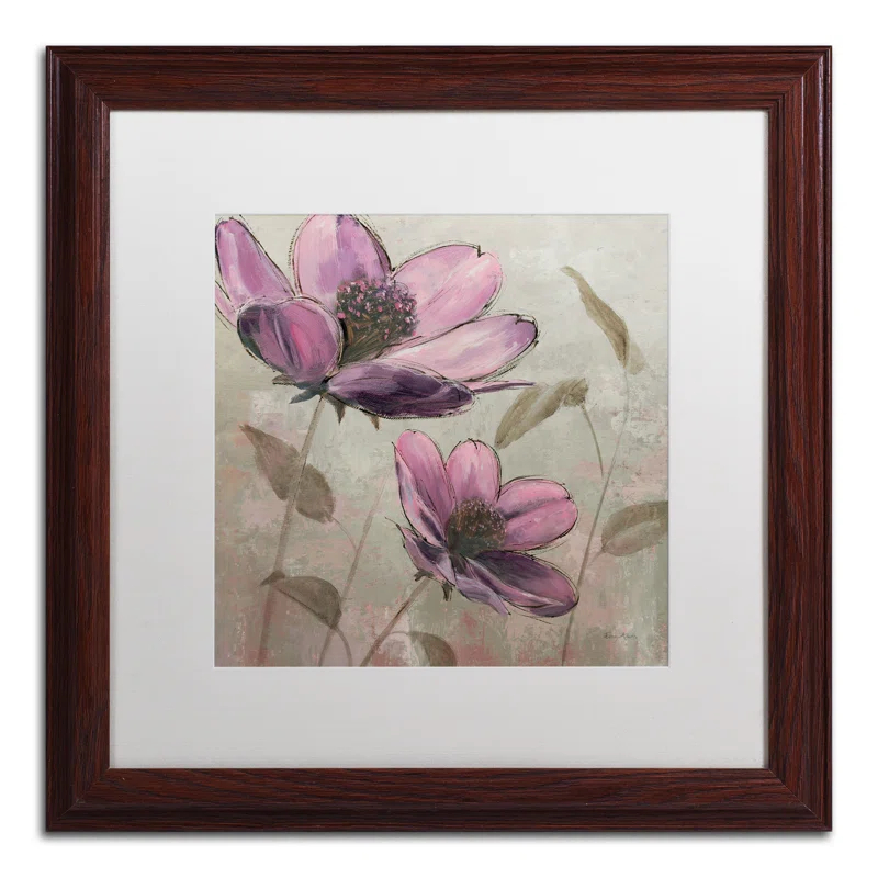 Trademark Fine Art Plum Floral " Plum Floral II " by Emily Adams