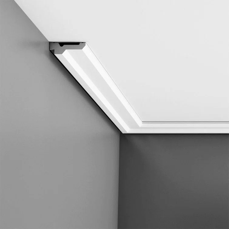 Orac Decor 0.75'' H x 78.75'' W x 2.38'' D Plastic Crown