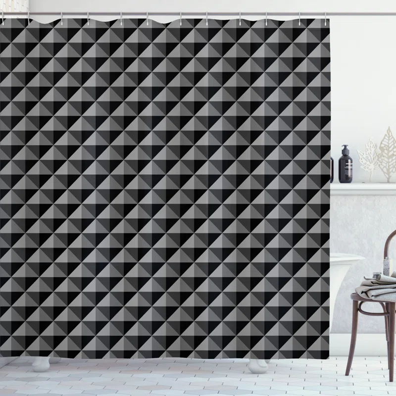 Ambesonne Shower Curtain with Hooks Included