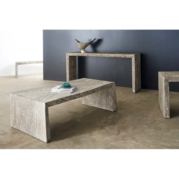 Phillips Collection Waterfall 66" Solid Wood Console Table