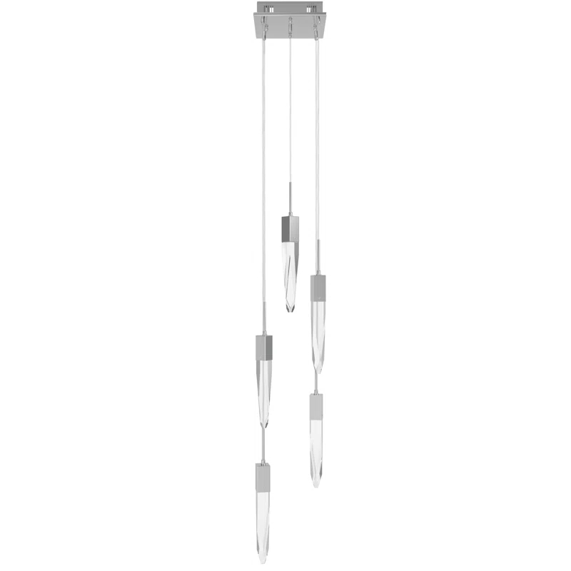 Avenue Lighting Aspen 5 - Light Polished Chrome Cluster Pendant
